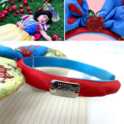 Disney Parks 100th Snow White Headband Minnie Ears Princess  display picture 3