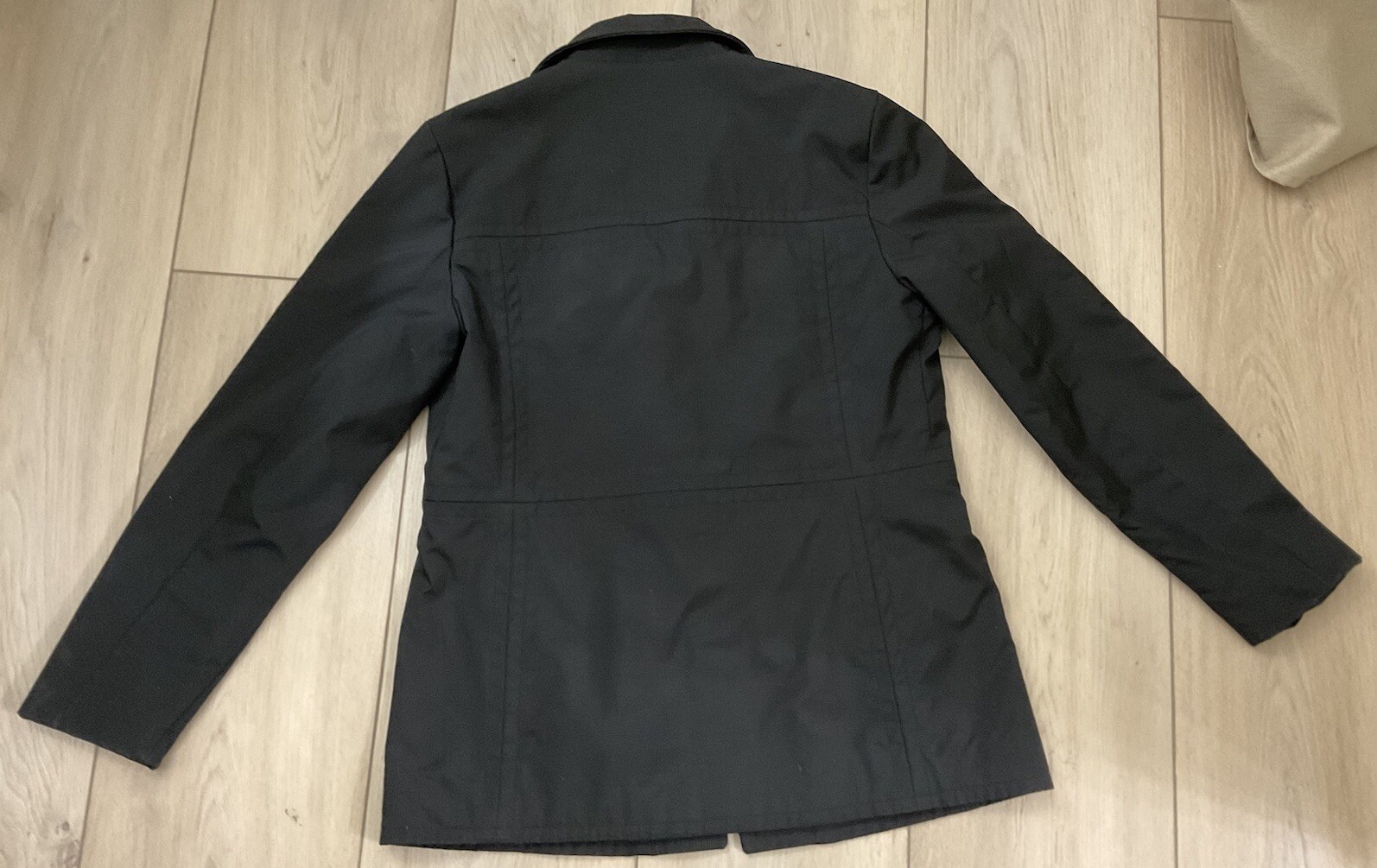 GAP Long Sleeve Collared  Button Down Jacket Pea … - image 5