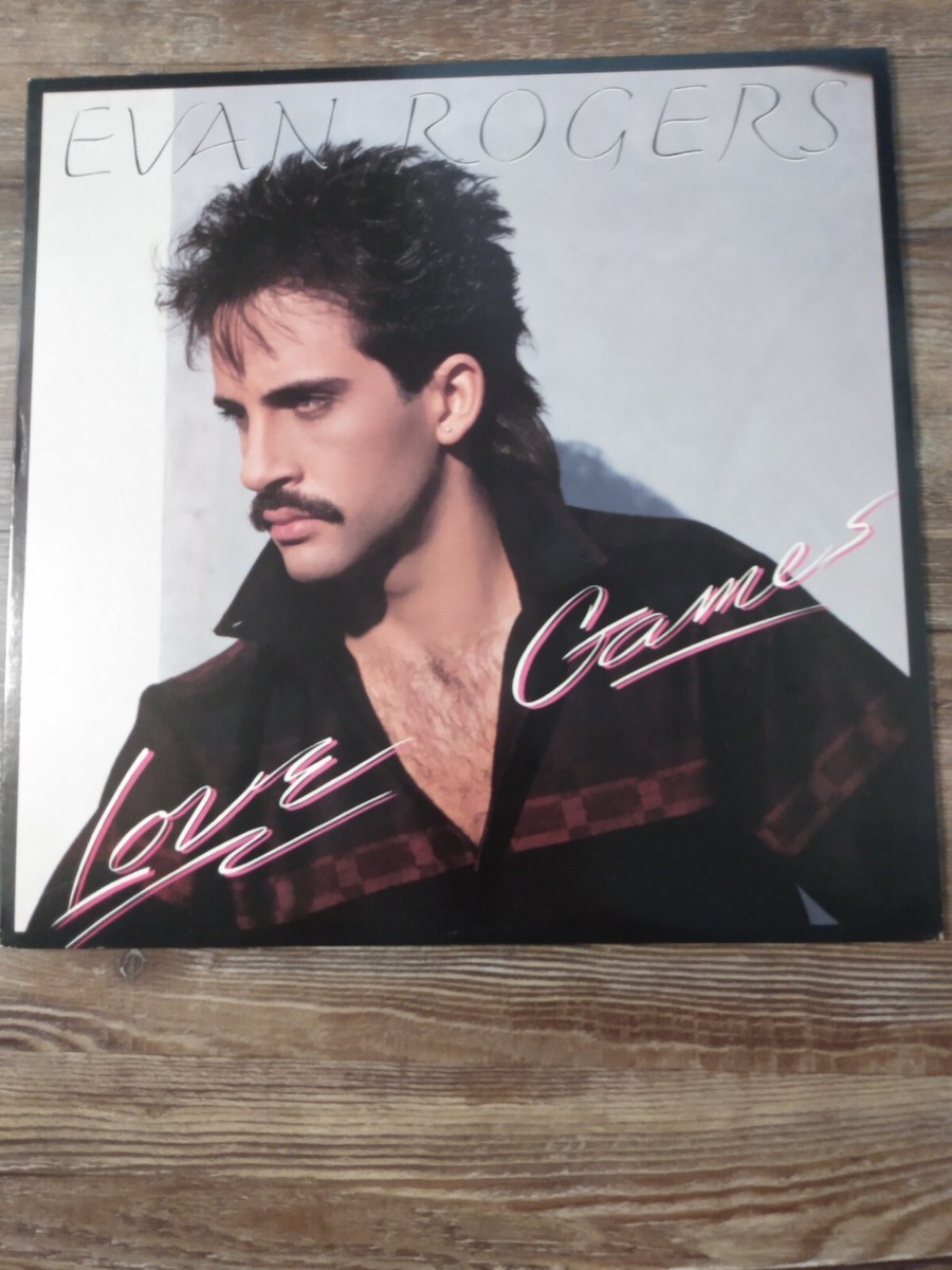 Vintage Evan Rogers Love Games Vinyl 1985 | eBay