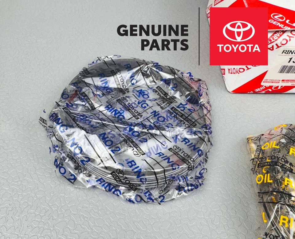 13011-66021 TOYOTA PISTON RING SET FOR LAND CRUISER LEXUS LX450 1FX-FE NEW OEM - Image 3 of 4