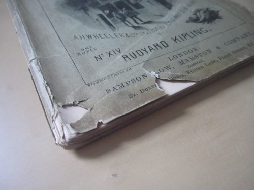 Rudyard Kipling, City of Dreadful Night - Sampson 1891 - seltenes 1. UK Taschenbuch - Bild 4 von 12