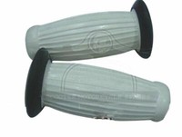 AEspares Lenkergriff Paar Weiß FüR Lambretta SX TV LI GP Roller