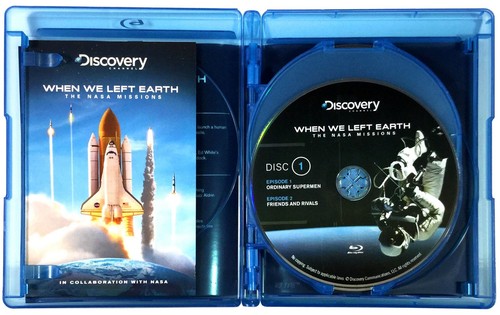 When We Left Earth: The NASA Missions (4-Disc Blu-ray Set) Like New ! - Imagen 3 de 5