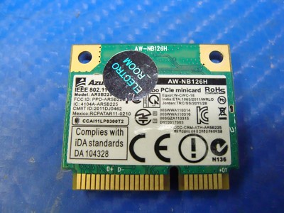 Asus VivoBook S500CA 15.6'' OEM Wireless WiFi Card AW-NB126H AR5B225 ER*