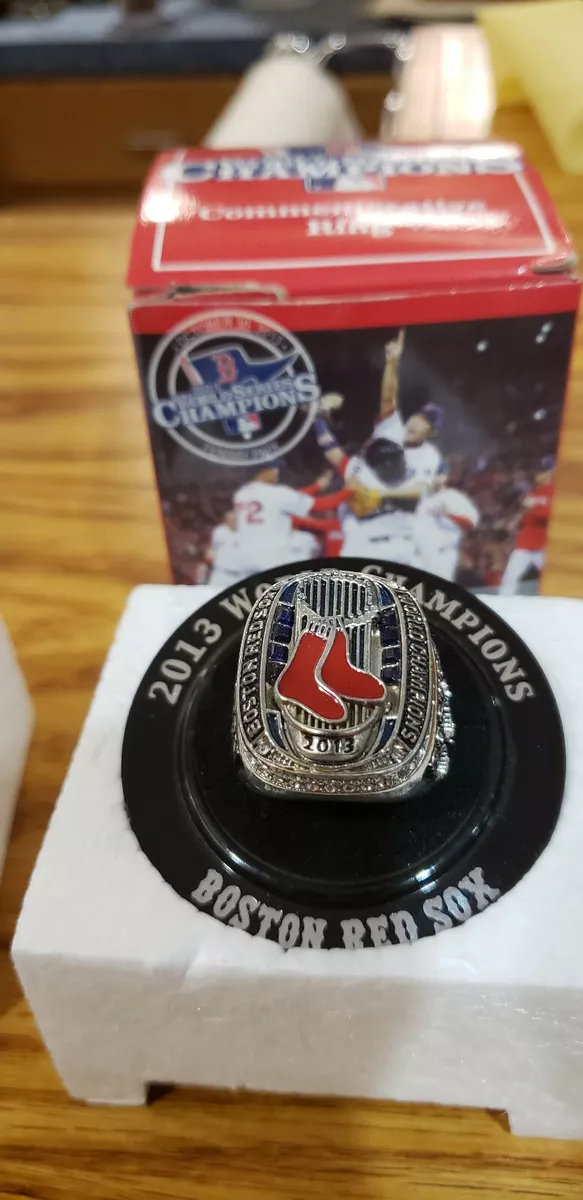 Boston Red Sox World Series ring 2013 Commemorative replica Fenway giveaway