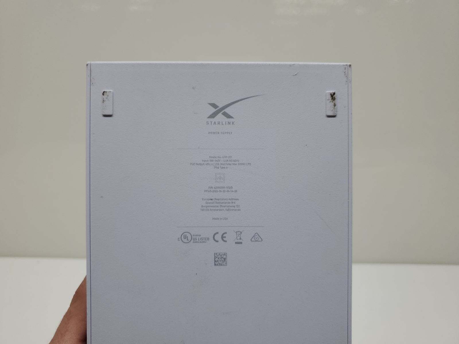 Starlink UTP221 Router Power Supply ( MN UTP221 ) White eBay