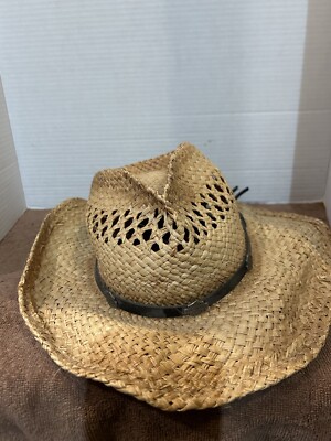Harley Davidson Shady Brady Vintage Straw Hat