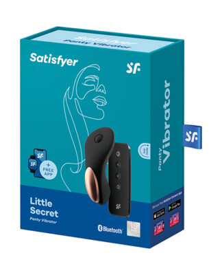 SATISFYER LITTLE SECRET PANTY VIBE RECHARGEABLE CLITORAL STIMULATOR 