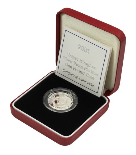 SILVER PROOF PIEDFORT £1 ONE POUND COINS CHOICE OF YEAR 1983 TO 2015 WITH COA - Picture 16 of 26