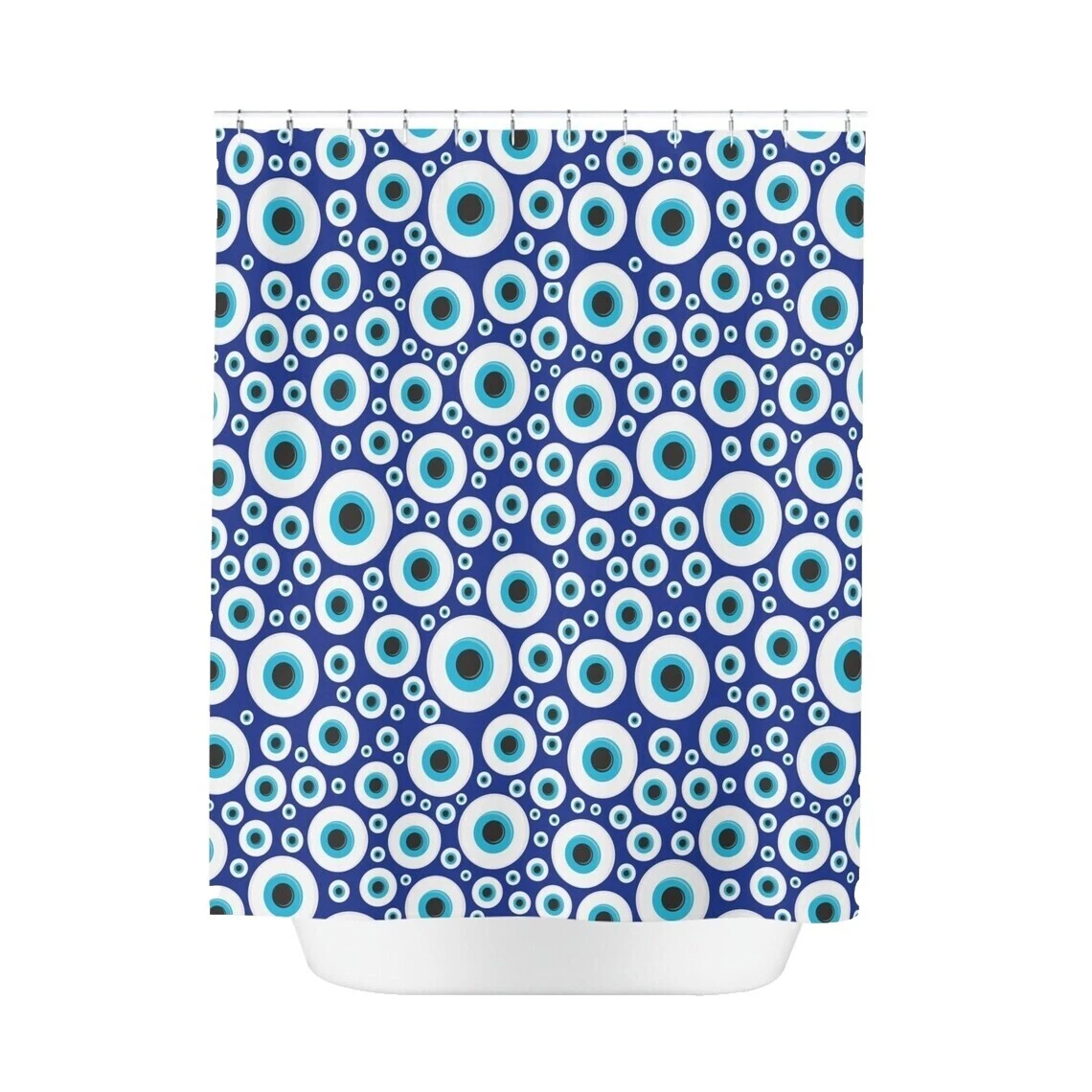 Cortinas de Ducha de lunares poliéster