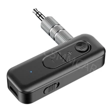 Wireless Bluetooth Transmitter Receiver AUX Adapter For Car Stereo Audio Music