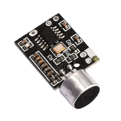 Wireless Microphone MIC FM 10dBm transmitter module support Dual-channel Stereo