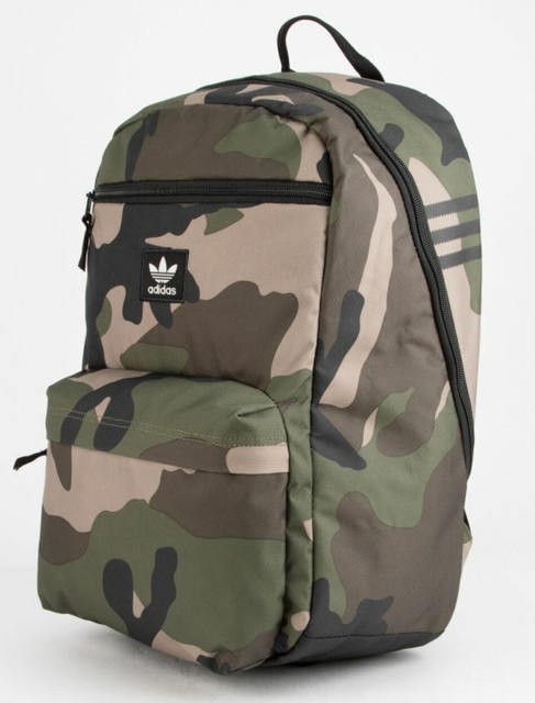 adidas trefoil backpack camo