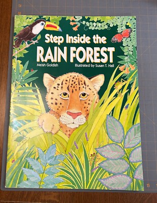 Step Inside the Rain Forest MacMillan Whole Language Big Book *Vintage*