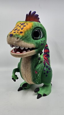 FurReal Friends MUNCHIN REX My Pet Baby T-Rex Dinosaur Interactive Plush Toy 12''