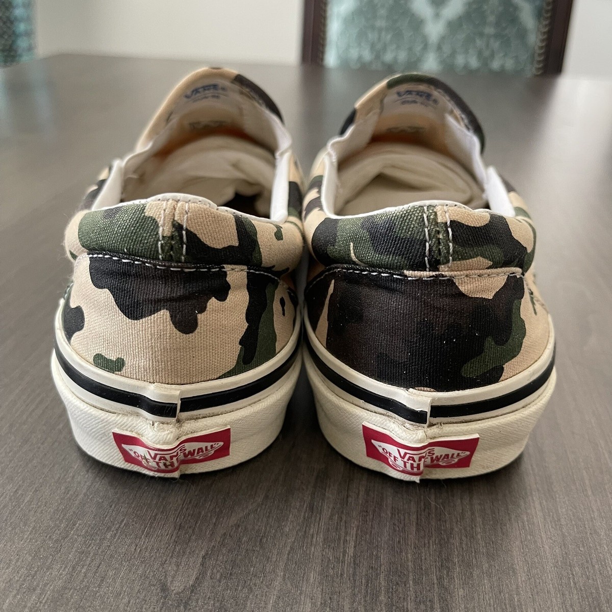 Vans Anaheim Factory 98 DX Camo Slip-On Sneaker shoes women