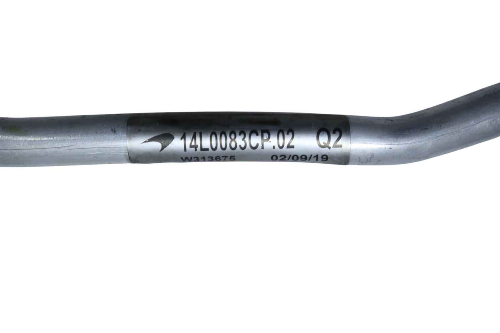 McLaren 720S Rear Engine Coolant Pipe 14L0083CP 2017 - 2023 OEM