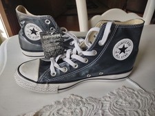 Converse All-Star Chuck Taylor Mens 6 Women's 8 Hi Top Metallic Blue
