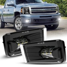 DOT LED Fog Lights 5202 Bulbs Bumper Fog Lamps Assembly for for 07-14 Chevy