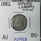 1883 P SEATED LIBERTY DIME  In About Uncirculated Condition XX923