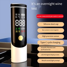 Compact Non Contact Alcohol Tester with LED Display for Quick Breath Test