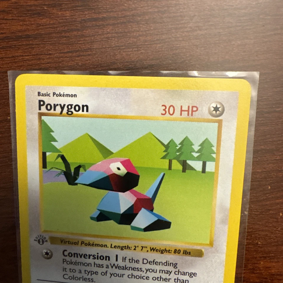 Porygon 39/102 Base Set Shadowless 1st Edition 1999 Pokemon Card - Image 2 of 4