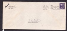 1946 cover Marge's distinctive flowers 138 Main St Yuma AZ to Langers Floraal