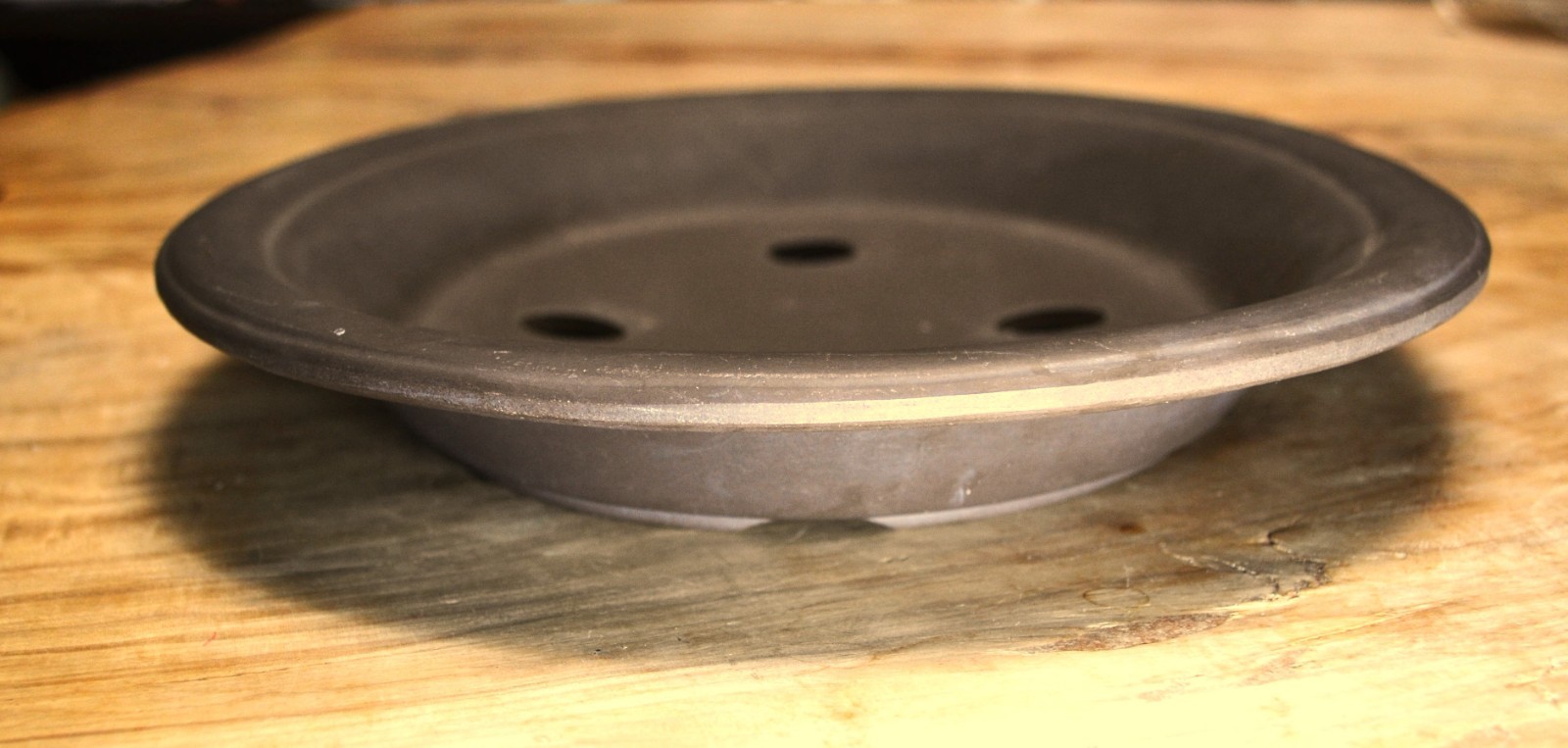 Bonsai Pot Oval Bonsai Pot Tokoname Ware 37x28x4.5cm Japanese Vintage