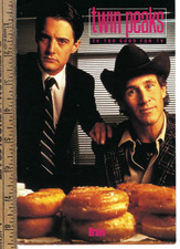 TWIN PEAKS ORIGINAL 1990'S PROMO CARD TO GOOD FOR TV