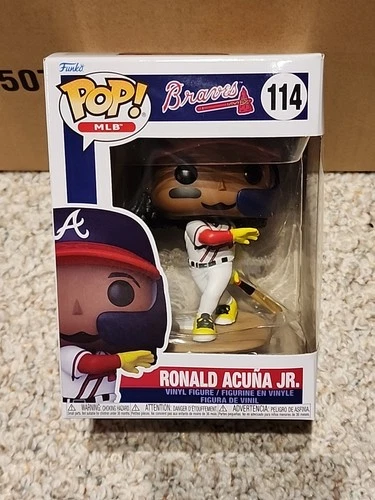 Ronald Acuna Jr #114 Funko POP MLB Atlanta Braves Brand New In Box