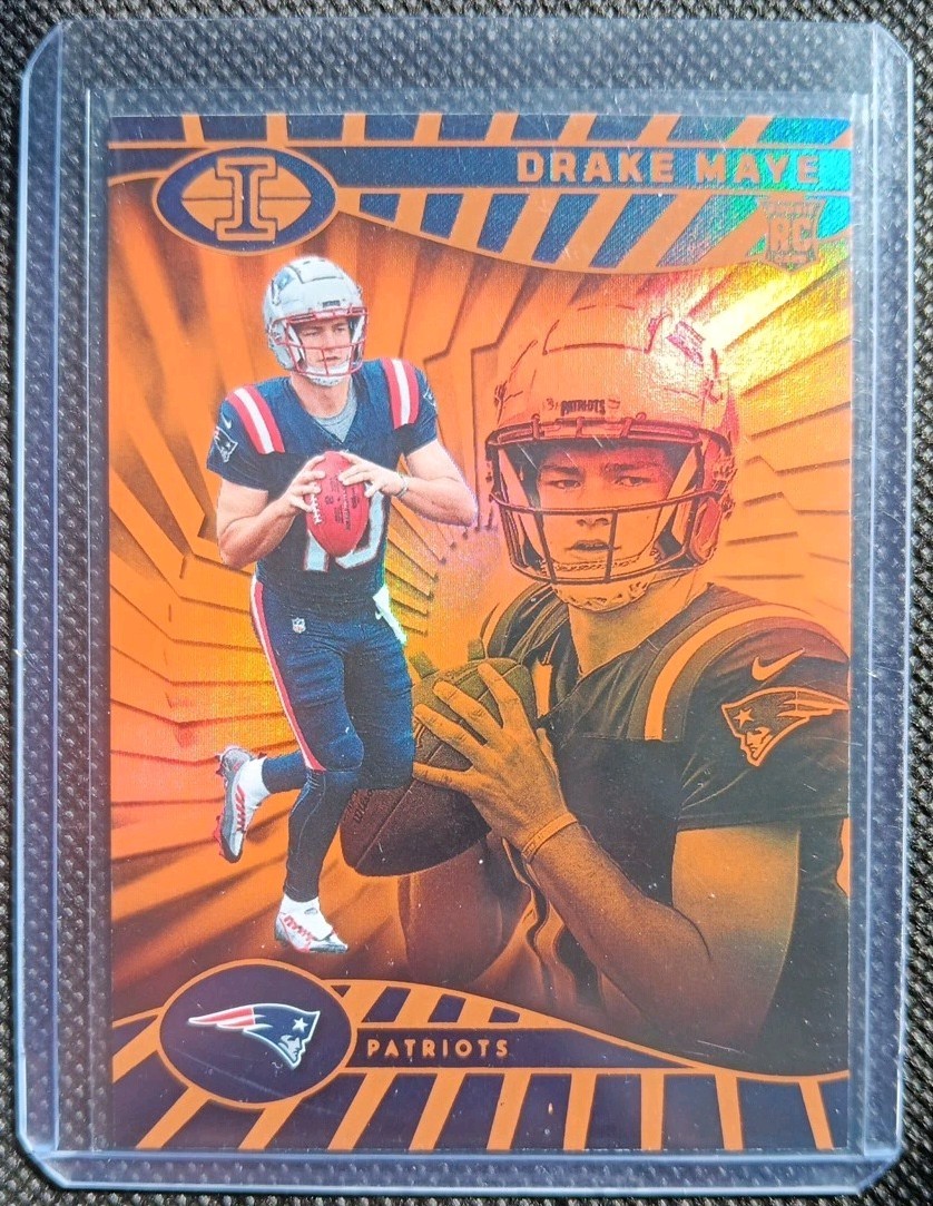 Drake Maye #59 Orange