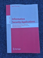 Information Security Applications : 20th International Conference, WISA 2019,...