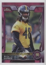 2015 Topps Chrome Rookies BCA Pink Refractor 337/399 Bud Dupree Alvin #157 0f8
