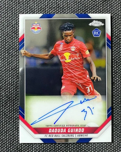 2021-22 Topps Chrome Red Bull Salzburg #AC-DG Daouda Guindo Rookie Auto -KM036