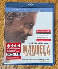 Mandela Long Walk To Freedom Blu-ray NEW Target Exclusive 30 Min Making Of