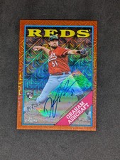 2023 Topps Graham Ashcraft #T88C-93 Orange Refractor Autographs /25 