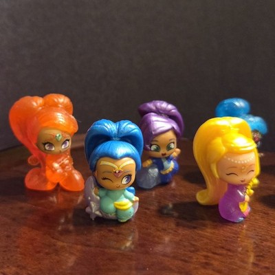 Shimmer & Shine Teenie Genies Lot of 8 Mini Figures Nickelodeon