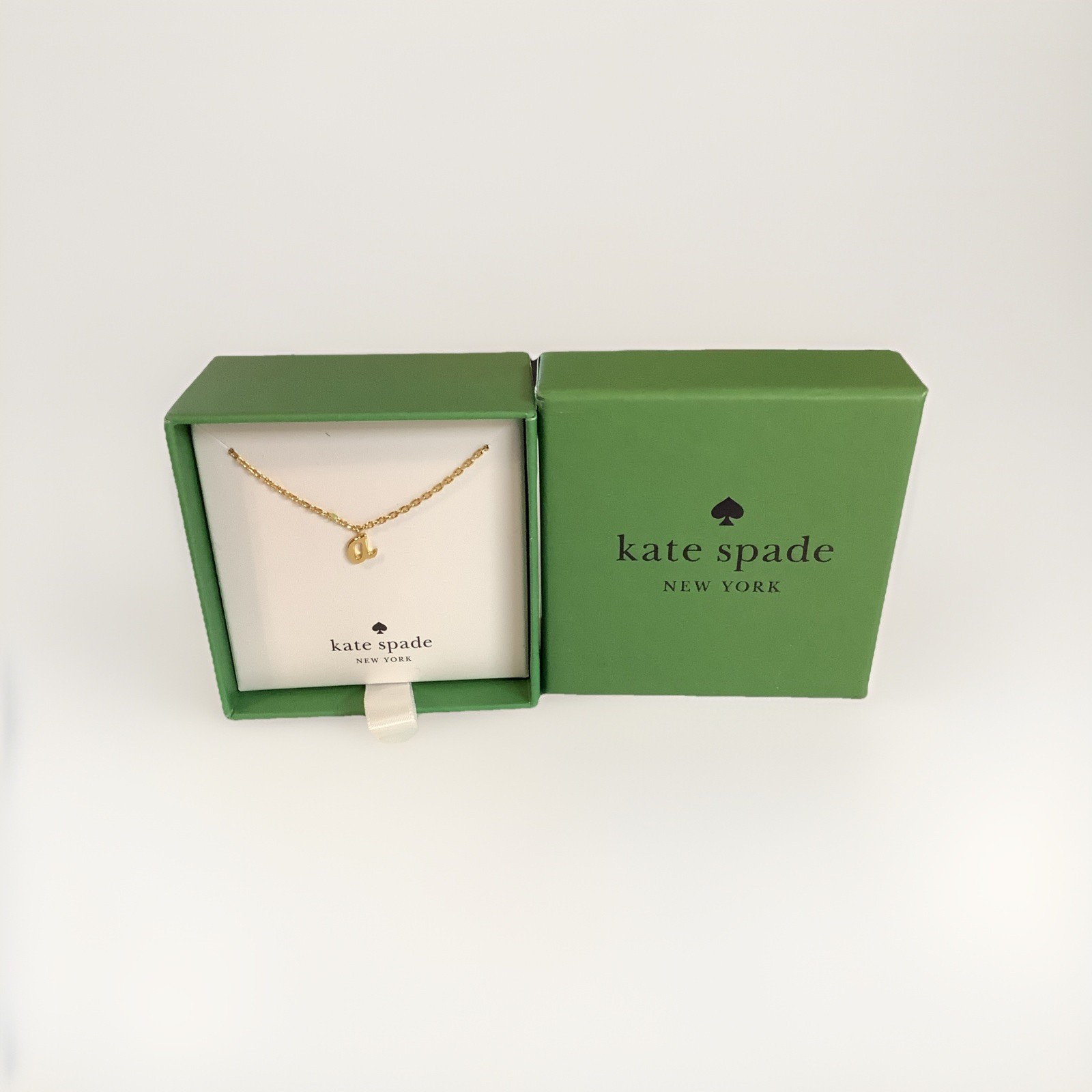 Kate Spade New York One In A Million “A” Initial Pendant Necklace, New In Box