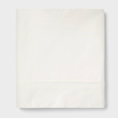 King 400 Thread Count Performance Flat Sheet Sour Cream - Threshold