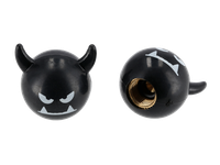 "Set: 2X Ventilkappe \"Devil\", Weiß"