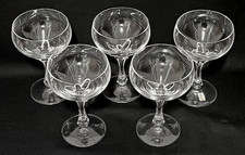 5x Sektschalen NACHTMANN TOPAS H/D: 14,5 x 9cm Gewicht 268 Gramm je Glas