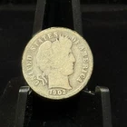 1902-S US Barber Dime 10C Silver Coin