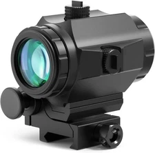 M40 3X Red Dot Magnifier with Flip to Side Mount, Focus Adjustment, Windage &...