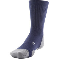 Under Armour Team Crew Sock Men's L 8.5 Navy Cushioning Mid Calf Active DSGL1121
