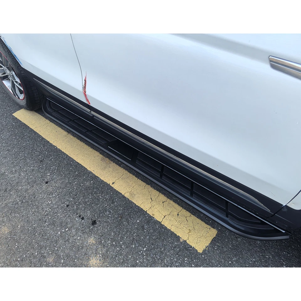 Se adapta a estriberas Nissan Murano 2015-2025 pedales de peldaño lateral barra Nerf fija Foto 4 de 4