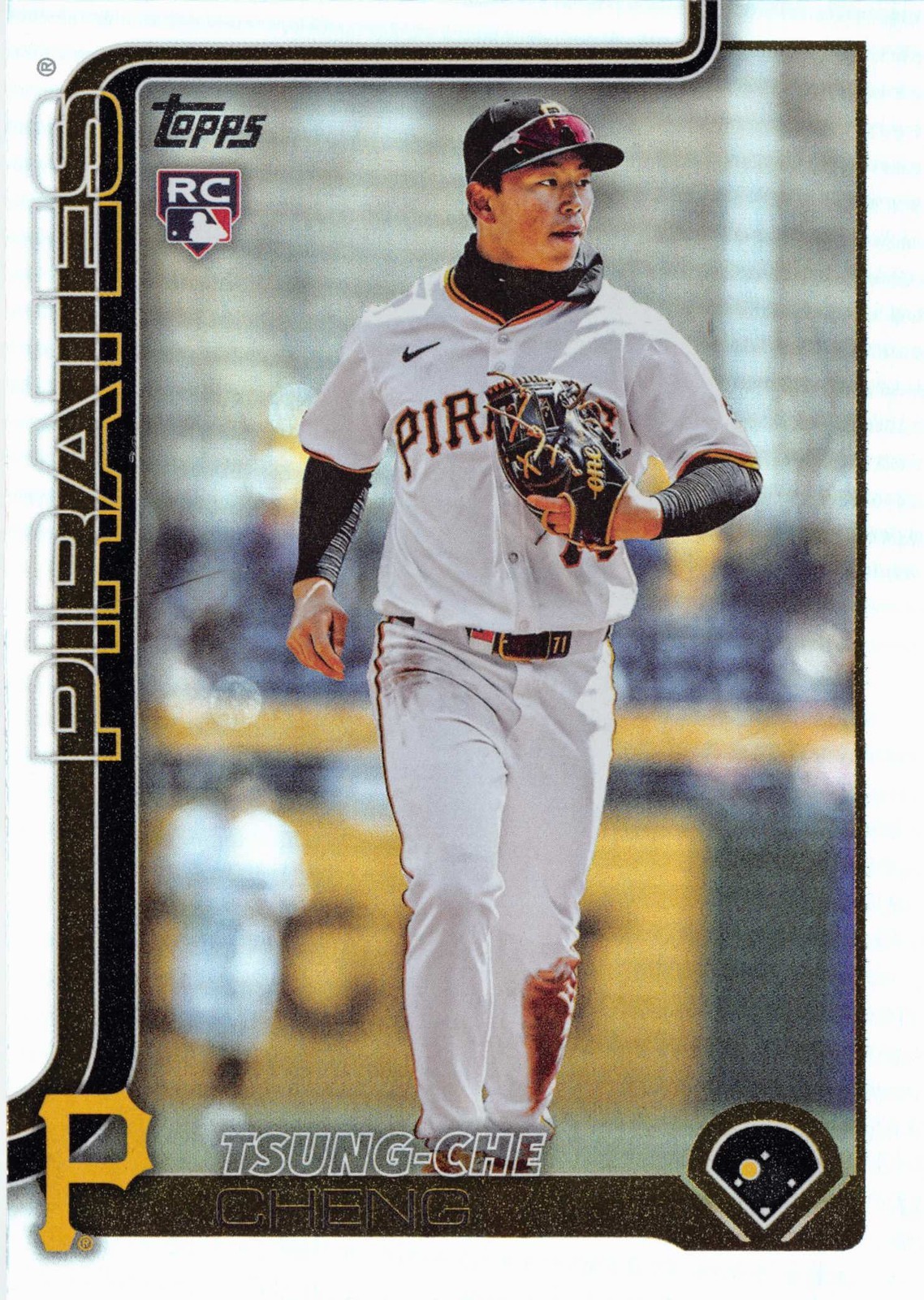 2025 Topps Update #US72 Tsung-Che Cheng Silver Foilboard