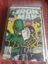 Iron Man #267 Comic Book - Enter: Atom Smasher!