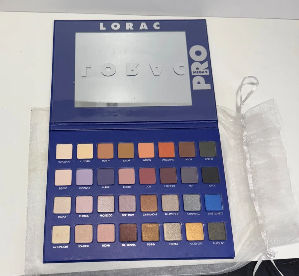 Lorac PRO Mega 2 Eye Shadow Palette 32 Color - Authentic - New - Image 2 of 4
