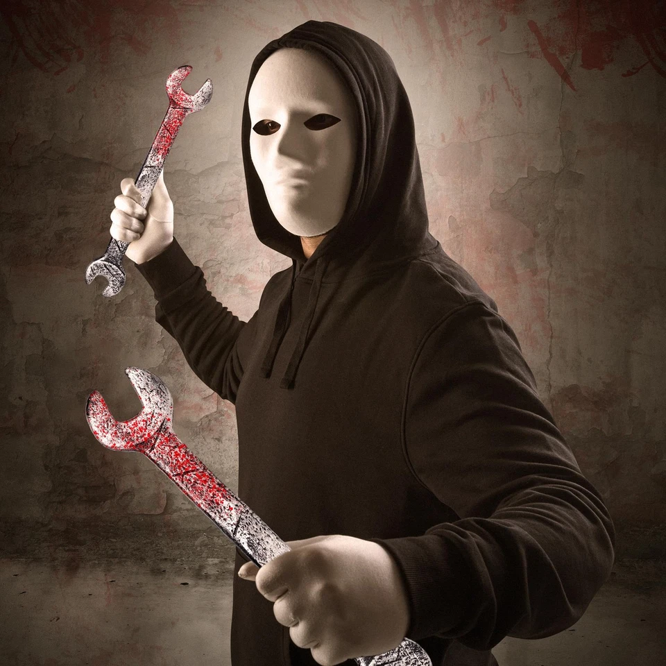 Llave salpicada de sangre 15 pulgadas espuma accesorio de disfraz para adulto Foto 3 de 4