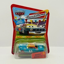 Disney Pixar Cars - MARIO ANDRETTI CHASE PACKAGE Race O Rama 2009 - 1:55 Diecast